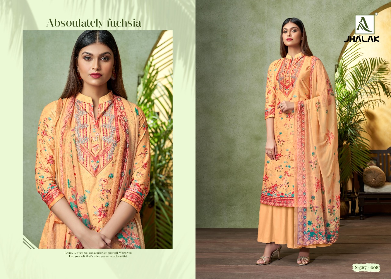Alok Jhalak Karachi Dress Material Catalog Lowest Price